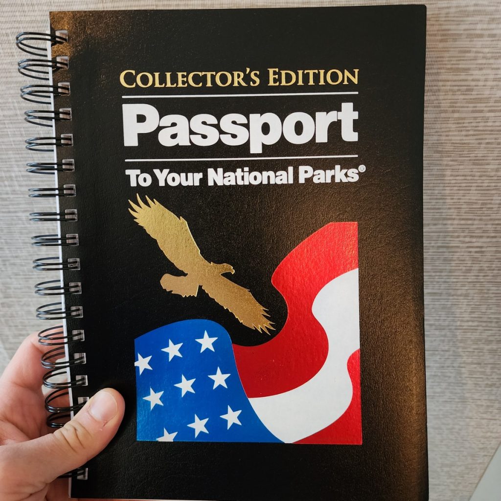 Photo of the "Passport to your National Parks."